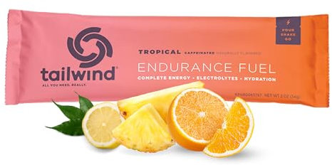 Tailwind Nutrition Endurance Fuel 12 Stick Packs Tropical Buzz - Caffeinated
