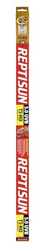 Zoo Med FS5-24e Repti Sun 5.0 T5 UVB Leuchtstoffröhre 24 W, für Terrarien, 1 Stück (1er Pack)