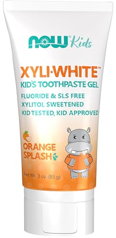 NOW Kids Xyliwhite Orange Splash Toothpaste Gel, 85 g, 3 oz.