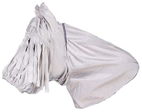 Hochwertiges Ekzemerdecken-Gesichtsteil braun oder grau alle Größen (grau, XS)