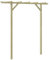 vidaXL Gartenlaube 200 x 40 x 205 cm Holz