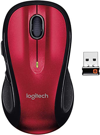 Logitech M510 mouse (bluetooth, pressed buttons, wheels, laser, pc/laptop, purple)