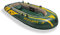 Intex Schlauchboot mit Ruder und Angelhalterung Boot Seahawk 3 phthalates Free, Mehrfarbig, 295 X 137 X 43 cm, 12-68349NP