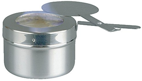 Récipient pour pâte à combustible APS, avec fermeture à baïonnette, support de brûleur en acier inoxydable, diamètre Ø 9cm, hauteur 6 cm