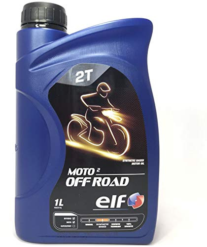 Elf Moto 2 Off Road teilsynthetisches 2T-Motorenöl 1l