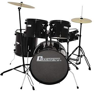 Dimavery DS-200 trumset, svart trumset