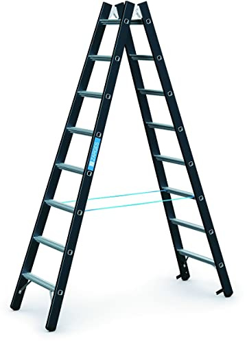 Zarges 41192 Megastep B - Escalera (2 x 8 peldaños)