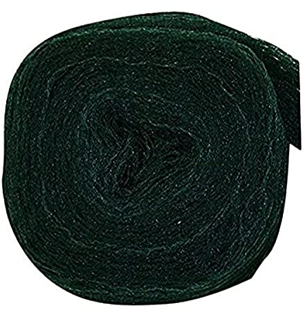 Xclou Vogelschutznetz engmaschig - für Teiche und Pool, Grün/Schwarz, 100 x 250 x 17.5 cm