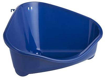 Moderna Deluxe Corner Toilet for Rabbits and Guinea Pigs, Large: W 49 x L 34.6 cm