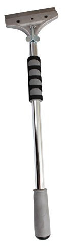 ProDec Advance 6 Titan Ultra Heavy Duty Scraper with Double Thickness Hardened Steel Blades, 20 Long 1 Diameter Chrome Shaft, Twin Grips for Two Handed Use, Delivers Maximum Scraping Power