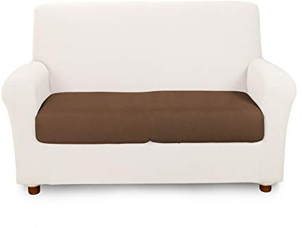 Caleffi – Funda de Sofá Elástica Melange | Cubresofá Ajustable para Sofá de 1 a 4 Plazas | Suave, Resistente, Transpirable y Lavable | Funda para Sofá y Chaise Longue Estilo Italiano