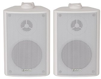 Adastra 30W RMS de 3 pulgadas de pared para altavoces estéreo - Blanco