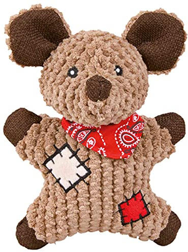 Trixie 36030 Maus mit Flicken, Stoff/Jute, 19 cm