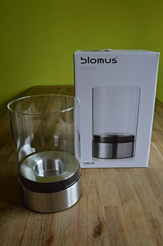 Blomus Windlicht groß 15,5cm durchmesser 23,5cm höhe NEU
