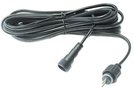 Arnusa - Cavo di prolunga da 12 V, IP44, per fontana, pompa, illuminazione a LED, catena luminosa ecc. (3 metri)