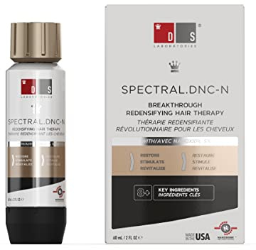 Spectral.DNC-N Tratamiento anticaída de DS Laboratories, Ayuda a reducir la caída del cabello y estimula el crecimiento del cabello, Fórmula con Nanoxidil 5% (60ml)