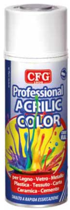 Spray acrylique professionnel Orange pur