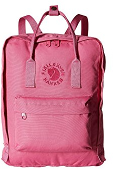 Fjällräven F23548 Re-Kånken Rucksack, Pink Rose, 38 x 27 x 13 cm, 16 L