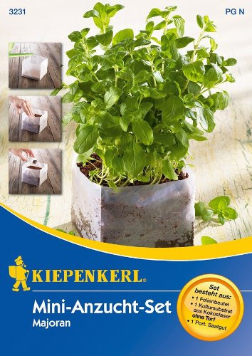 Kiepenkerl Mini-Anzuchtset Majoran