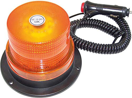 Berger + Schröter Gyrophare Fixation magnétique 12/24V Orange