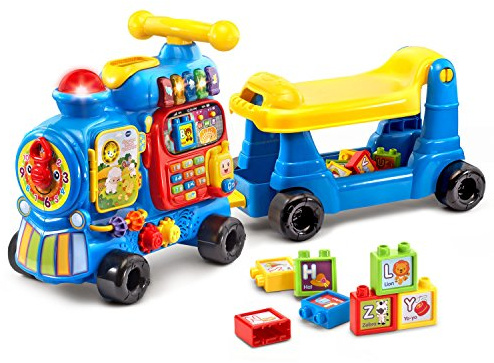 VTech Sit-to-Stand Ultimate Alphabet Train, Blue