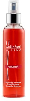 Millefiori Milano – Spray per Ambiente Mela & Cannella – Profumatore Casa e Ufficio con Note Fruttate e Speziate