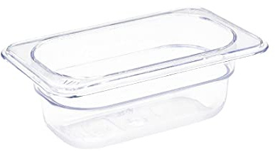 Vogue 1/9 Gastronorm - Recipiente para alimentos (65 mm, 0,6 L)
