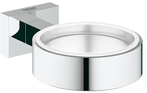 GROHE Essentials Cube Halter für Becher, Seifenspender oder Seifenschale 40508000