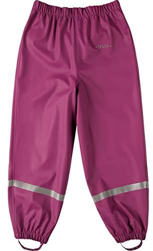 BMS Kinder Regenhose Softskin Buddelbundhose OekoTex Purple-146