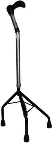 Vierfuß Gehstock mit Universalgriff - Gehstock, Krankenstock, Gehhilfe, 4 Fuß Gehhilfe