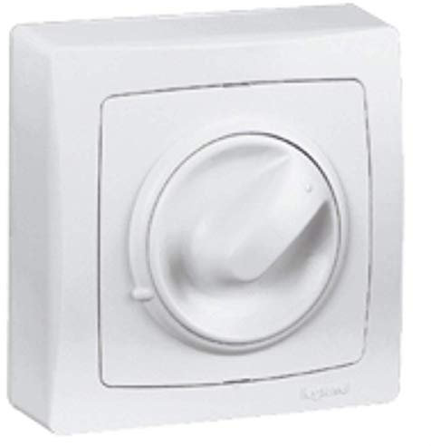 Legrand 086068 Variateur Appareillage Saillie Complet, Blanc