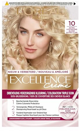 LOral Paris Excellence Crme 10 - Cabello rubio claro