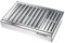 DON HIERRO - Barbacoa de Carbón Portátil Trendy en Acero Inoxidable, Compacta y Resistente – 44 x 29,5 x 12 cm-