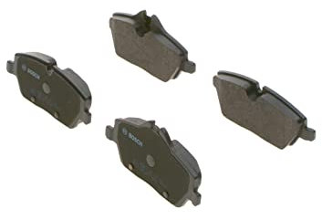 Bosch BP1030 - Brake Pads Car Front Axle - Bosch Quality - Reduced Noise and Dust - ECE-R90 Certified - Copper-Free - 1 Set of 4 Pads