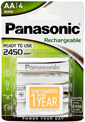 Panasonic Blister 4 Pilas Recargables LR6 AA EVOLTA - READY TO USE