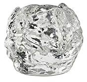Kosta Boda Schneeball-Votivkerze, transparent, 60 mm