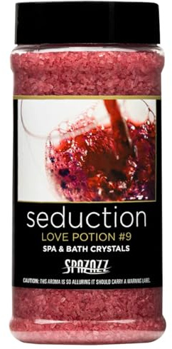 Spazazz Love Potion No.9 Aromatherapy Hot Tub & Spa Salt Crystals