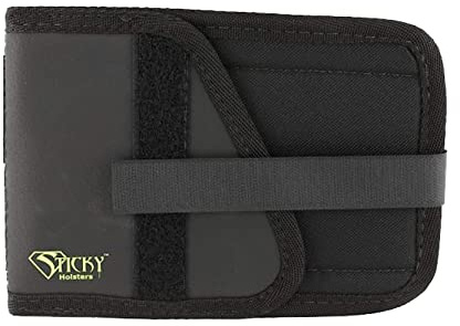Sticky Holsters Sticky Travel Mount Car Holster - Gear Holder for Cars, Trucks, Vehicles; Center Console Mount; Nightstands, Desks, Boats, Motorcycles; for Left-Hand Draw
