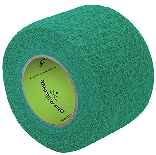 Renfrew Stretchrap Grip Tape Scapa Hockeyschläger, 1 Rolle (3,8 cm/6 m, grün)