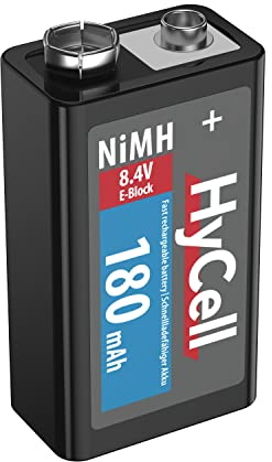 HYCELL 5035322 - 9V Bloque tipo 150mAh batería
