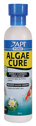 API POND ALGAE CURE Control Solution, Safe For Pets When Used As Directed, 237 ml Bottle