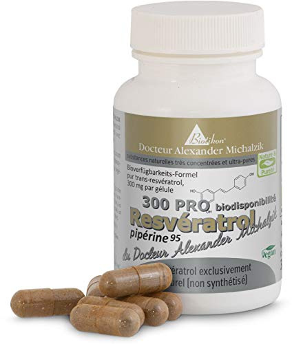 Resveratrol 300 PRO du Docteur Alexander Michalzik