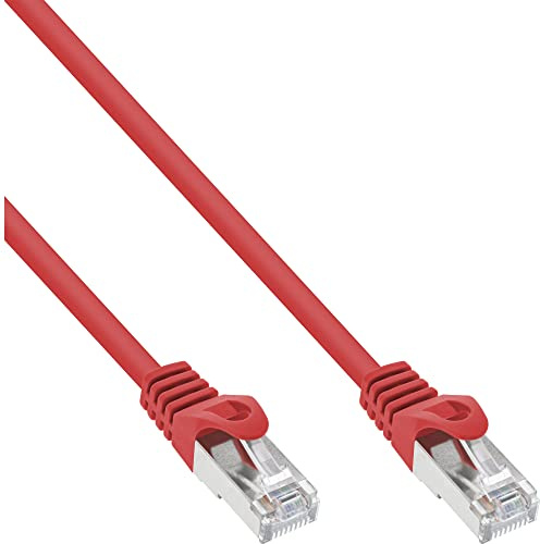 InLine 72505R Patchkabel, SF/UTP, Cat.5e, rot, 5m