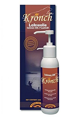 Kronch Lachsöl - Nahrungsergänzungsmittel für Hunde und Katzen - 1 l
