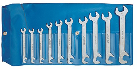 GEDORE 8-0100 Doppelmaulschlüssel-Satz 10-tlg 5-13 mm, 1 Stück, 6099000