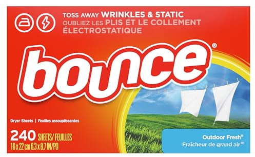 Bounce Fabric Softener Sheets, Outdoor Fresh, 240 ea