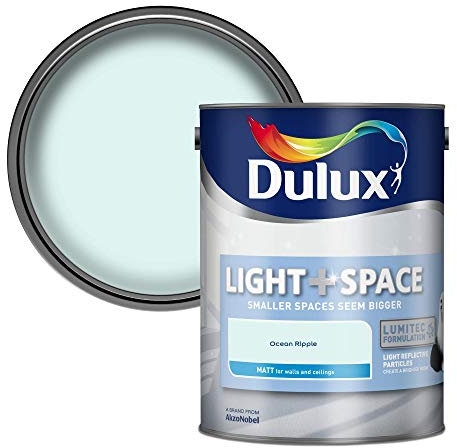 Dulux Light & Space Matt Emulsion Paint - Ocean Ripple - 5L