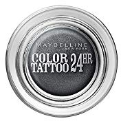 Gemey Maybelline Eye Studio Colour Tattoo 24 H Eye Shadow 55 Immortal Charcoal