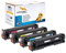 4 Schneider Printware Toner | 40% mehr Leistung | kompatibel für HP 125a für Color Laserjet CM1312nfi MFP CP 1210 1215 1217 1510 1514n 1515n 1518ni