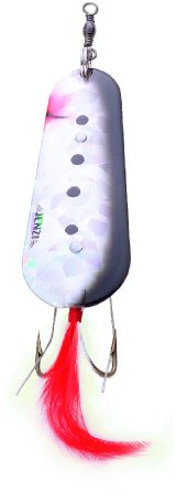 JENZI Phantom-F Kraut-Blinker Farbe Schw./Silb. 32 g